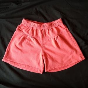 Used Tea Collection Girls Coral Pull-On Shorts